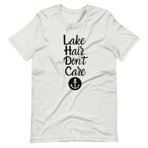 Lake Hair Don't Care Short-Sleeve Unisex T-Shirt