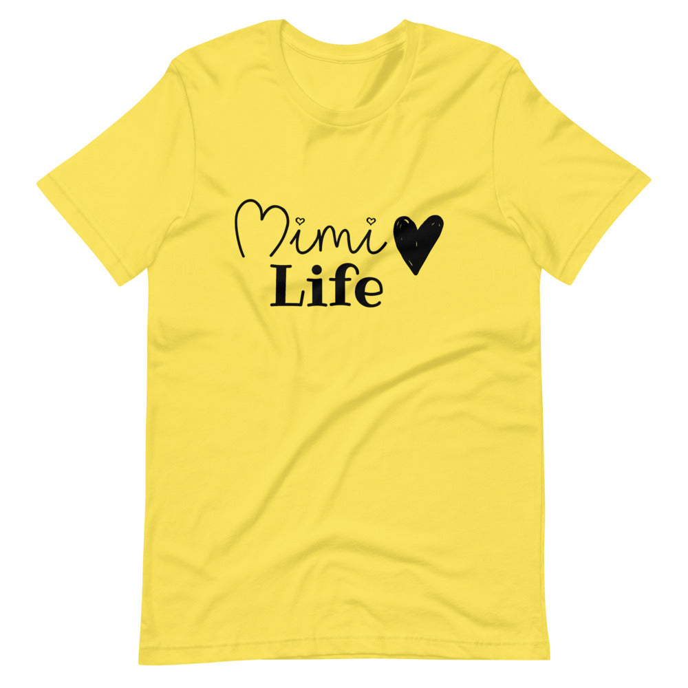 Mimi Life-Black Ink Short-Sleeve Unisex T-Shirt