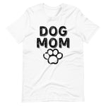 Dog Mom Black Ink Short-Sleeve Unisex T-Shirt