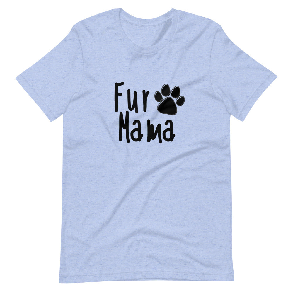 Fur Mama Black Ink Short-Sleeve Unisex T-Shirt