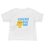 Chicks Dig Me Easter Baby Jersey Short Sleeve Tee