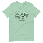 Blessed with Both #GLITTER+DIRT Short-Sleeve Unisex T-Shirt