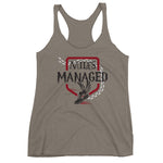 Miles Managed Women's Racerback Tank Designed with Magic in Mind