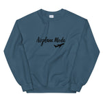 Airplane Mode Sweatshirt-Black Ink