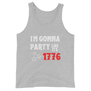 I'm gonna party like it's 1776 Unisex Tank Top