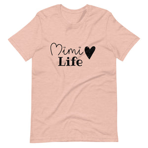 Mimi Life-Black Ink Short-Sleeve Unisex T-Shirt