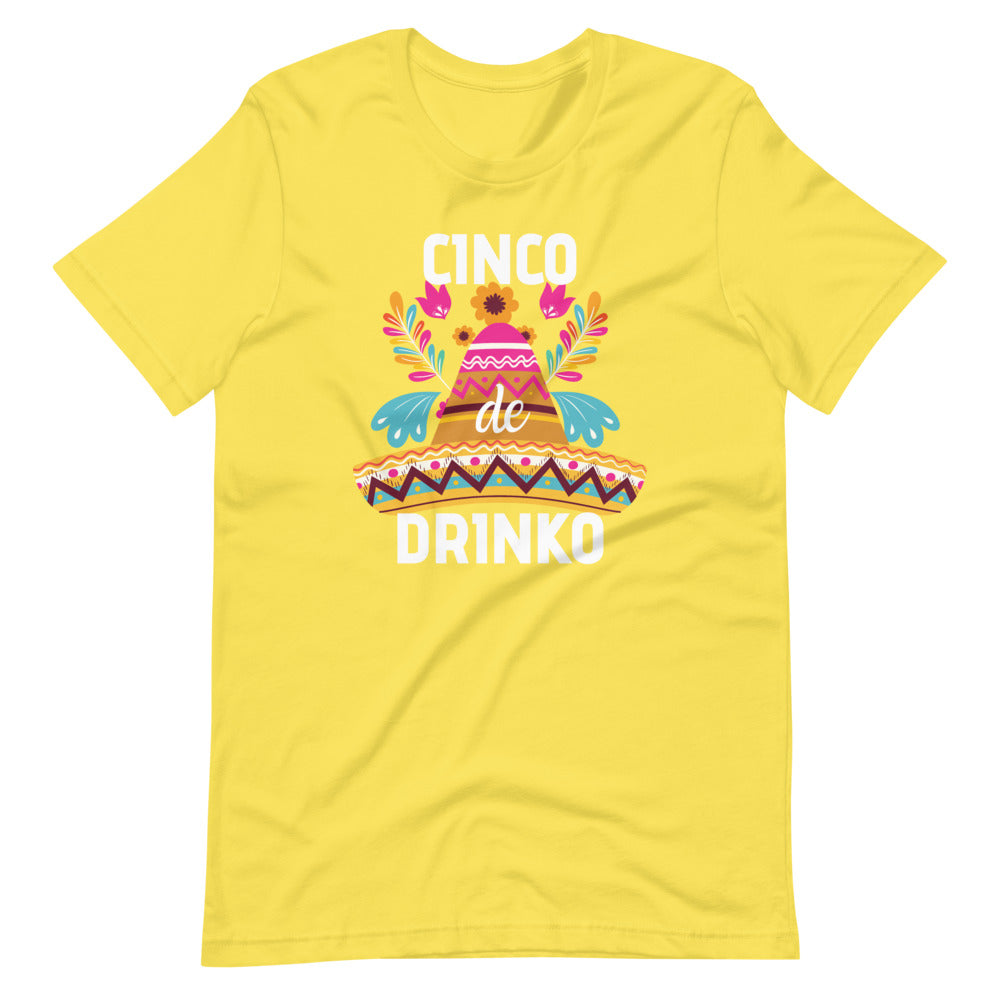 CINCO de DRINKO Short-Sleeve Unisex T-Shirt